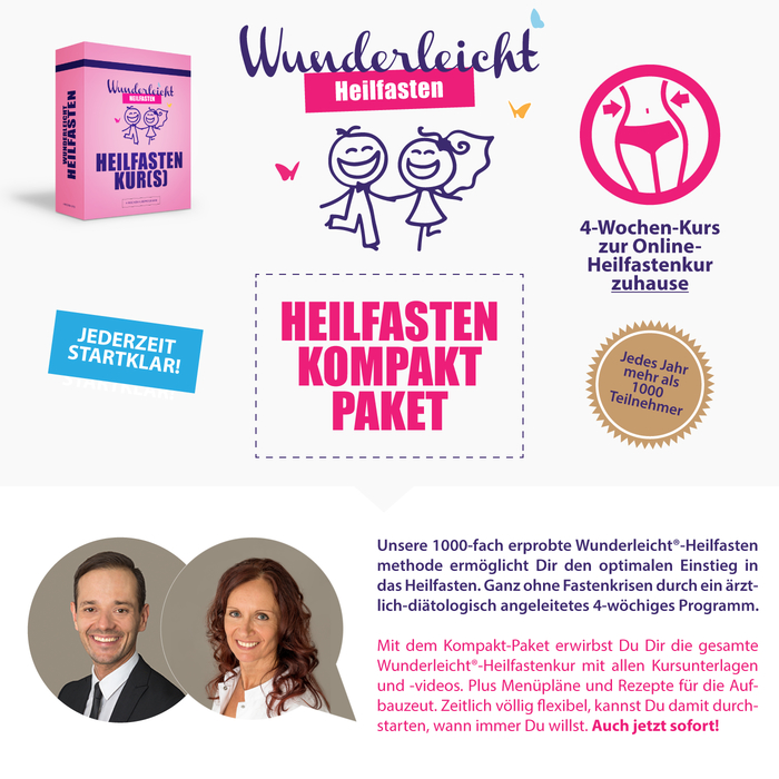 Wunderleicht Onlinbe Heilfasten Klompakt Elopage