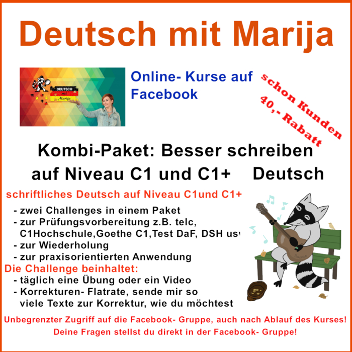 Kombi Paket Besser Schreiben C1 Und C1 Deutsch Deutsch Mit
