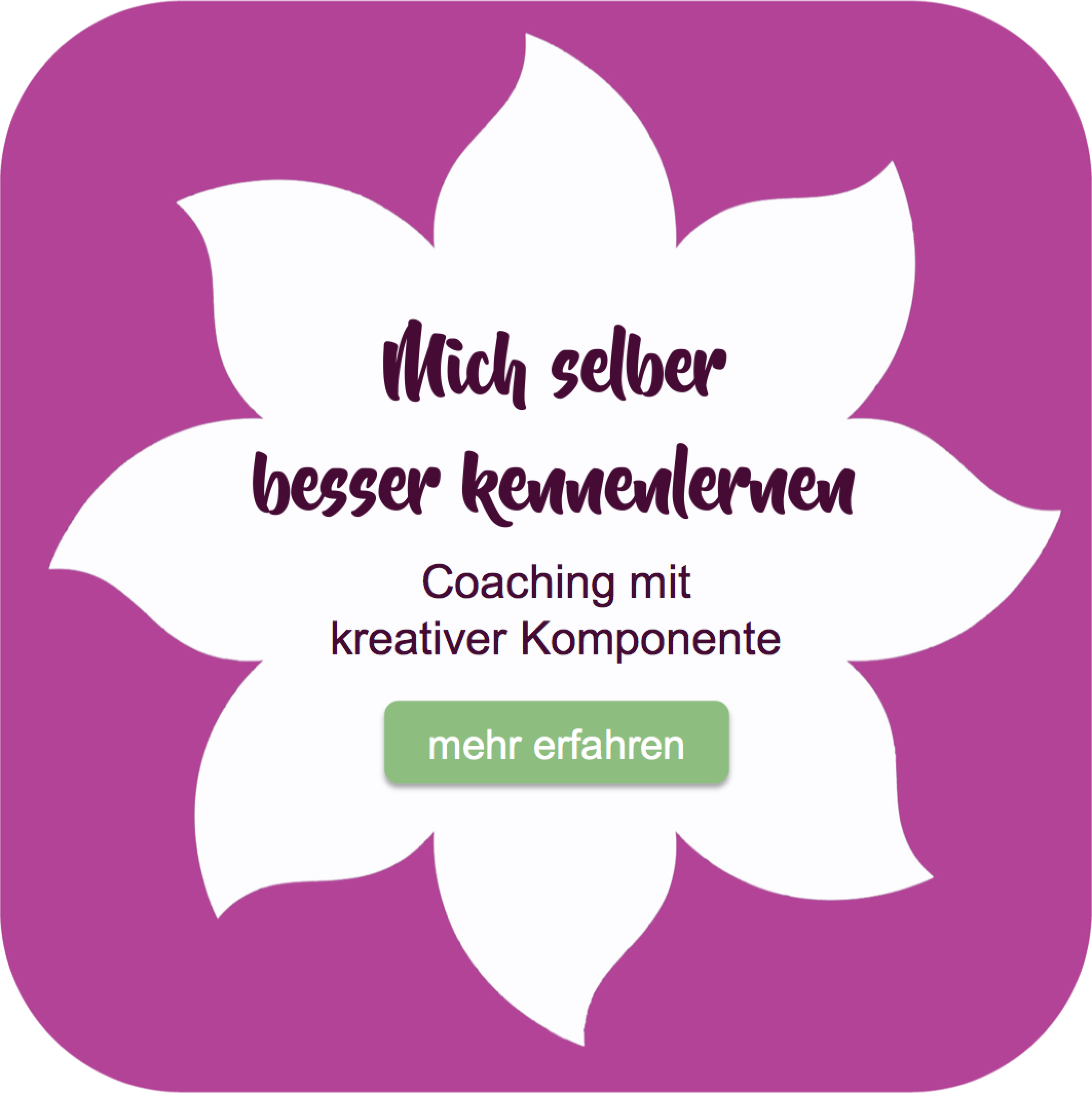 Mich selber besser kennenlernen