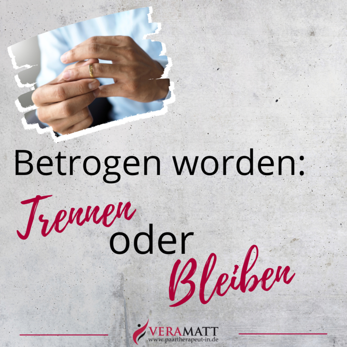 Betrogen Worden Trennen Oder Bleiben Praxis Vera Matt Elopage
